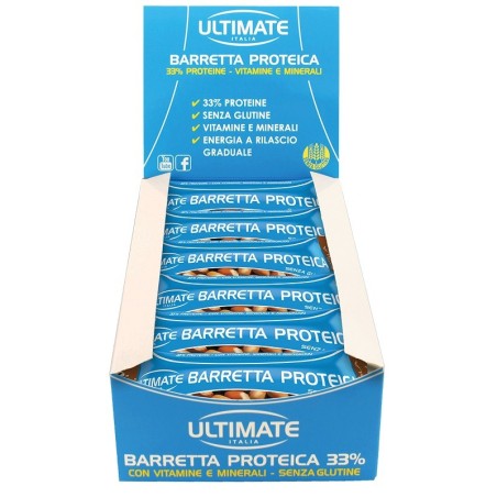 Ultimate barretta proteica nocciola 24 pezzi