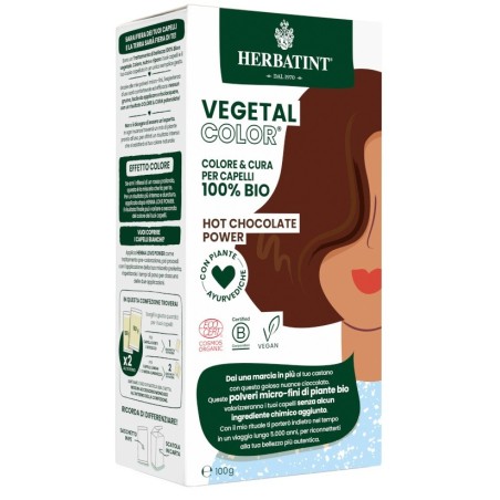 Herbatint vegetal color hot chocolate power ita 100 g