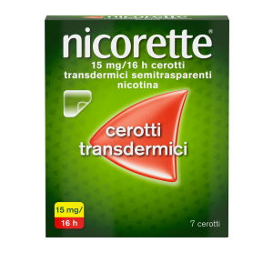 Nicorette cerotti transdermici semitrasparenti