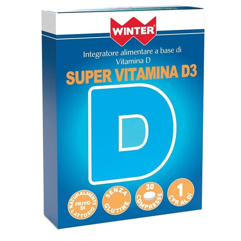Winter super vitamina d3 30 compresse