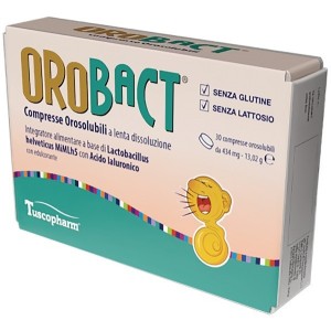 Orobact 30 compresse orosolubili