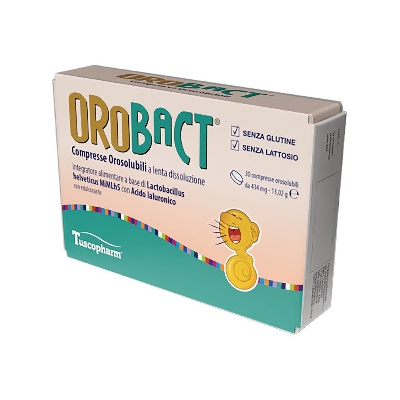 Orobact 30 compresse orosolubili Orobact 30 compresse orosolubili