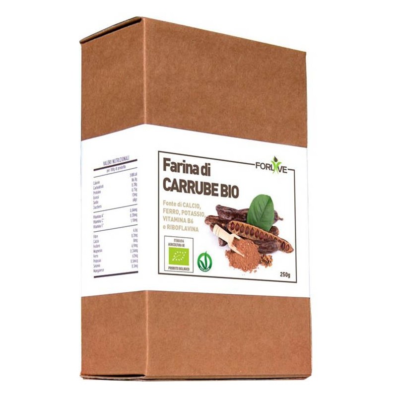 Farina di carrube bio 250 g Farina di carrube bio 250 g
