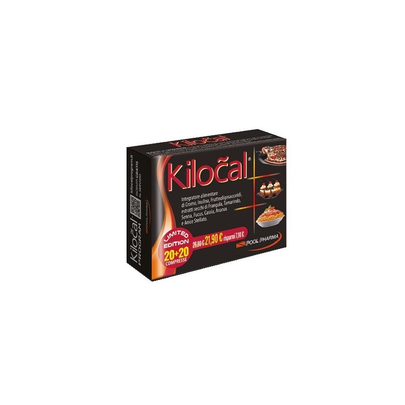 Kilocal 20 compresse + 20 compresse Kilocal 20 compresse + 20 compresse