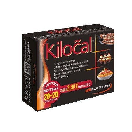 Kilocal 20 compresse + 20 compresse Kilocal 20 compresse + 20 compresse