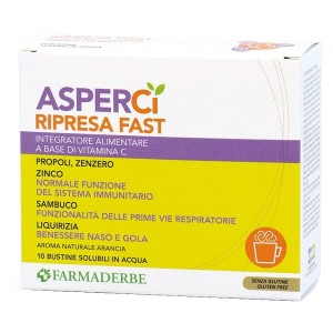 Asper ci ripresa fast 10 bustine 5 g