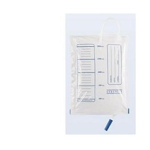 Sacca da letto per raccolta urina tubo di collegamento 90cmsenza valvola di scarico 1 pezzo