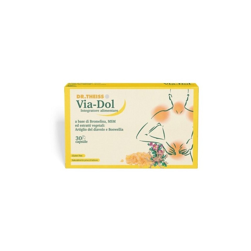 Theiss via-dol artiglio del diavolo e boswellia 30 capsule