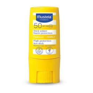 Mustela stick solare protezione molto alta spf50+ 10 ml