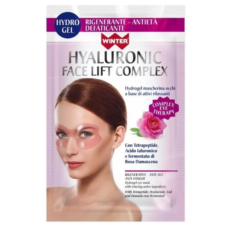 Hyaluronic face lift eye ther