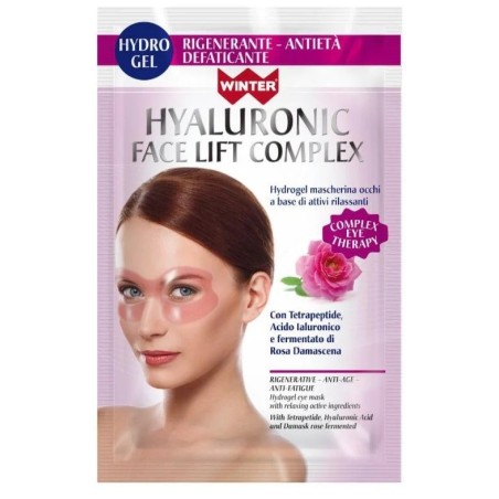 Hyaluronic face lift eye ther