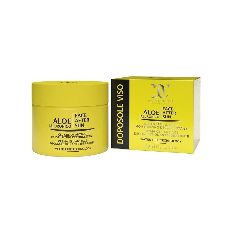 Natur unique sun72 face after sun crema gel antiage 50 ml