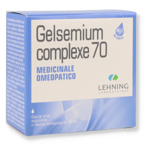 Gelsemium complexe l70 orale gocce 1 flacone da 30 ml