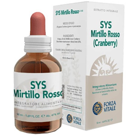 Sys mirtillo rosso gocce 50 ml Sys mirtillo rosso gocce 50 ml