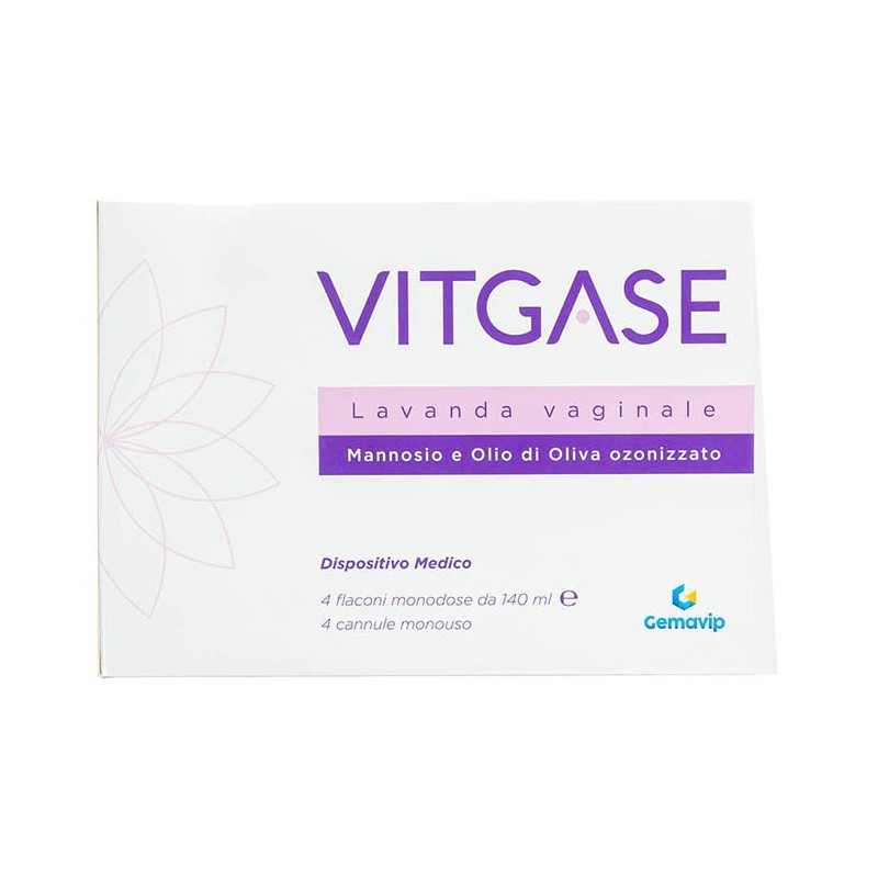Vitgase lavanda vaginale 4 flaconi 140 ml