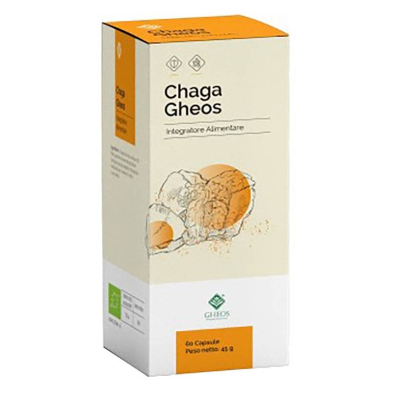 Chaga gheos 60 capsule 750 mg