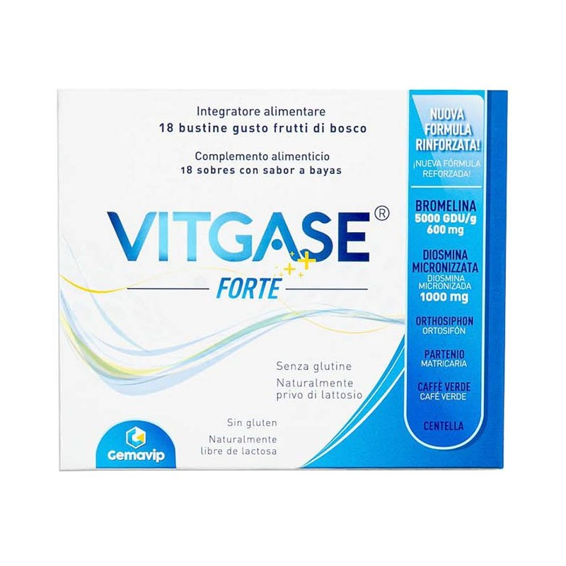 Vitgase forte 18 bustine da 4 g