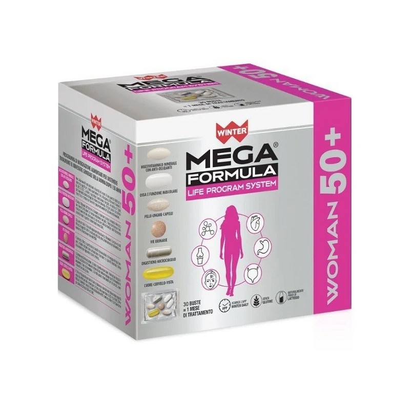 Winter mega formula life program system woman 50+ 30 bustine Winter mega formula life program system woman 50+ 30 bustine