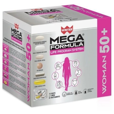 Winter mega formula life program system woman 50+ 30 bustine Winter mega formula life program system woman 50+ 30 bustine