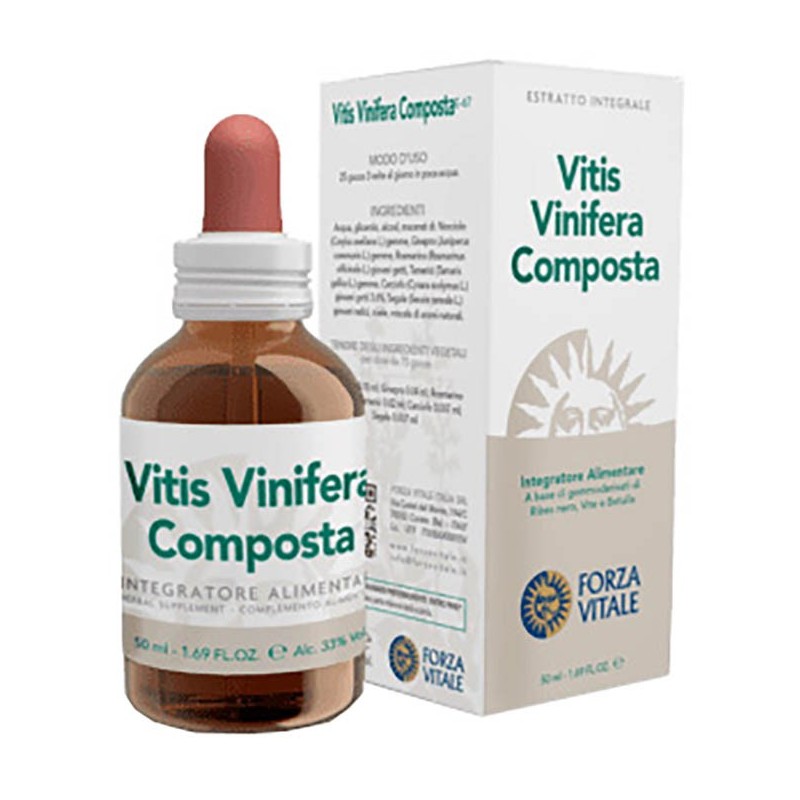 Ecosol vitis vinifera composta gocce 50 ml Ecosol vitis vinifera composta gocce 50 ml
