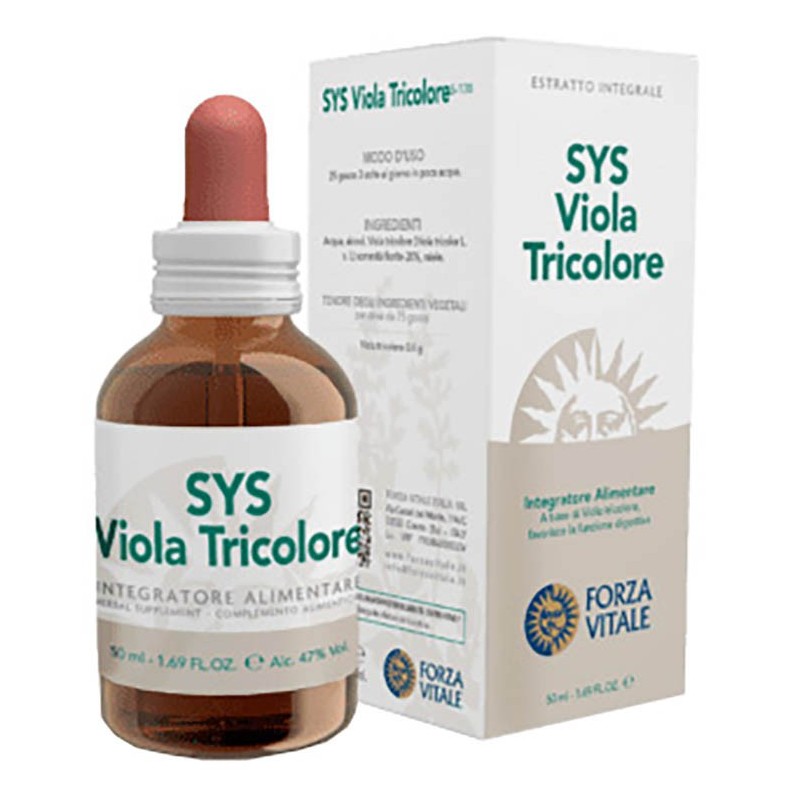 Sys viola tricolore gocce 50 ml