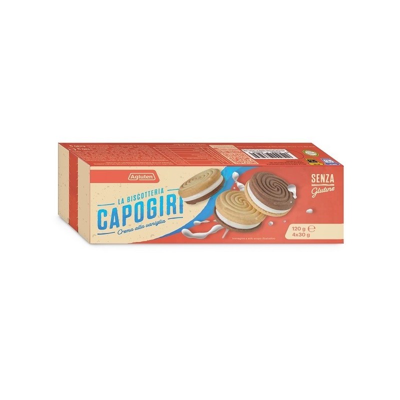 Agluten capogiri crema vaniglia 120 g