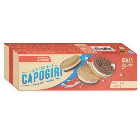 Agluten capogiri crema vaniglia 120 g