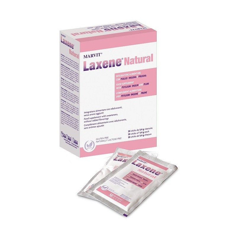 Marvit laxene natural 20 bustine Marvit laxene natural 20 bustine