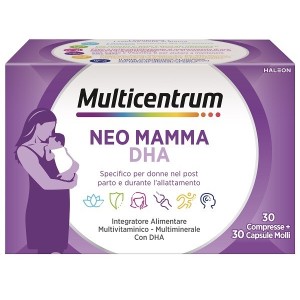 Multicentrum neo mamma dha 30 compresse + 30 capsule molli