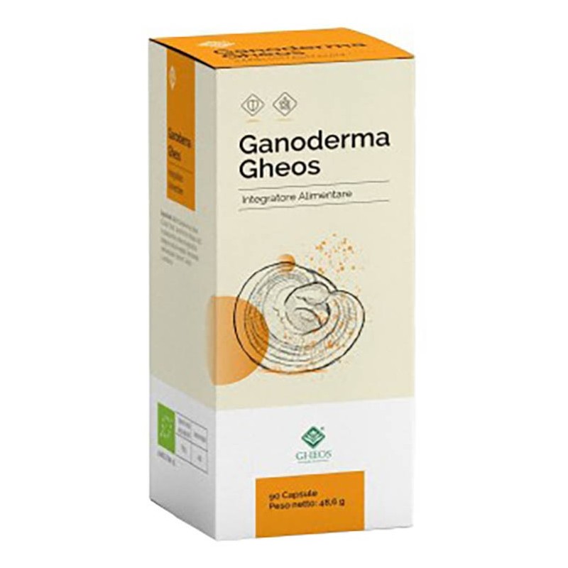 Ganoderma gheos 90 capsule da 540 mg Ganoderma gheos 90 capsule da 540 mg