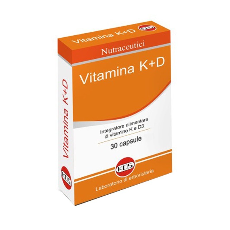 Vitamina k+d vegetale 30 capsule