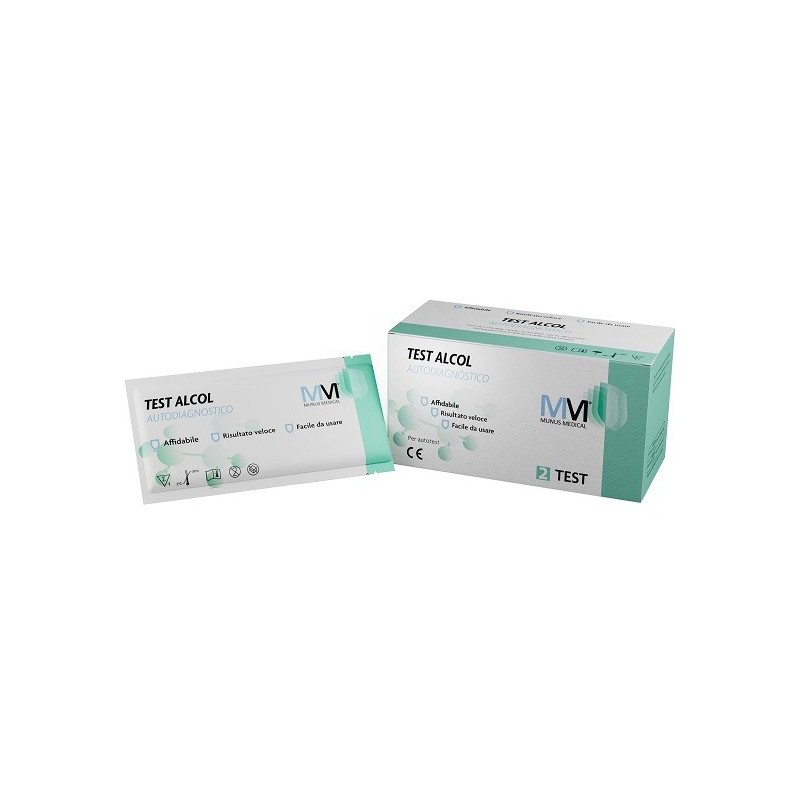 Test alcol munus medical 2 pezzi
