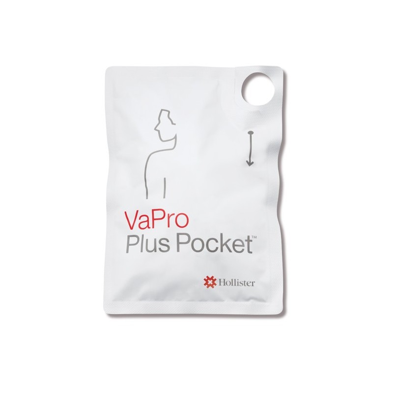 Catetere intermittente vapro plus pocket no touch con saccach 12 30 pezzi