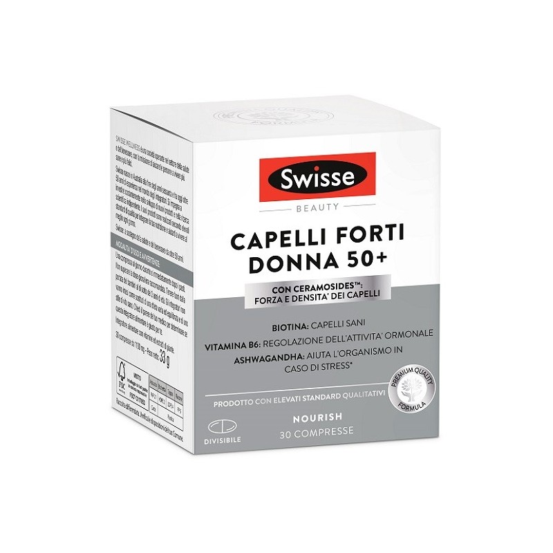 Swisse capelli forti donna 50+ 30 compresse Swisse capelli forti donna 50+ 30 compresse