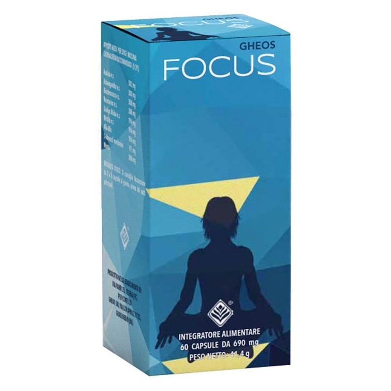 Gheos focus 60 capsule 690 mg Gheos focus 60 capsule 690 mg