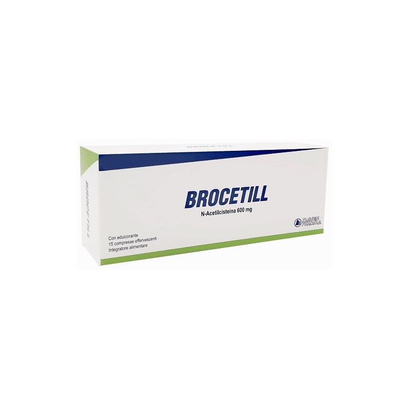 Brocetill 600 15 compresse effervescenti