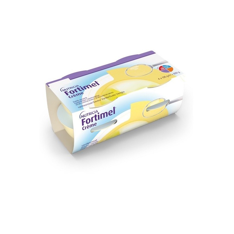 Fortimel creme vaniglia 4 pezzi da 125 g Fortimel creme vaniglia 4 pezzi da 125 g