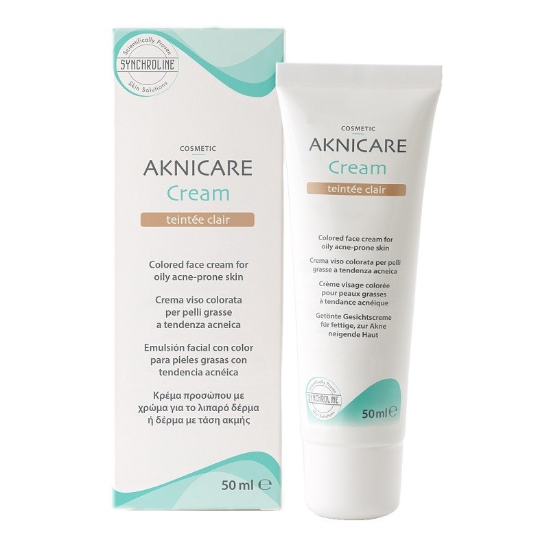 Aknicare cream teintee clair 50 ml