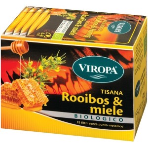 Viropa tisana rooibos&miele biologico 15 filtri