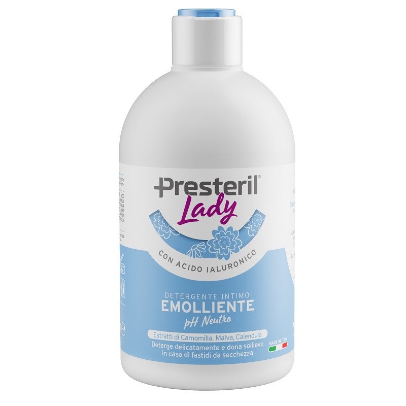 Lady presteril detergente intimo emolliente/ph neutro 250 ml Lady presteril detergente intimo emolliente/ph neutro 250 ml