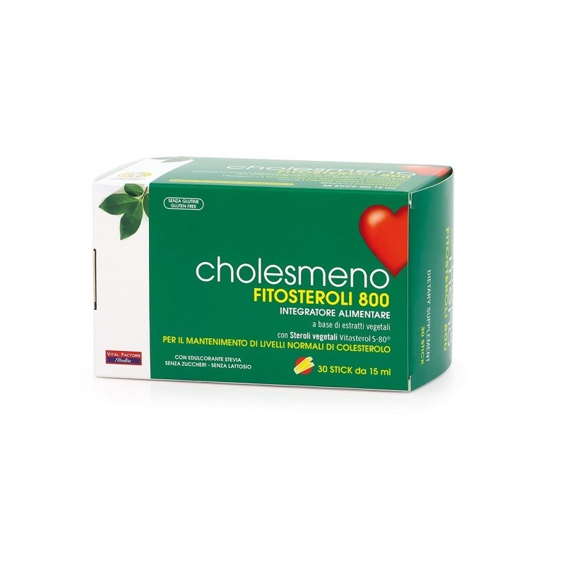 Choles meno fitosteroli 800 30 stick da 15 ml