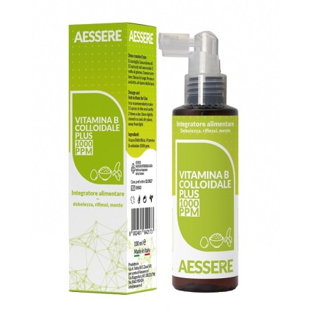 Vitamina b colloidale plus spray 1000ppm 100 ml