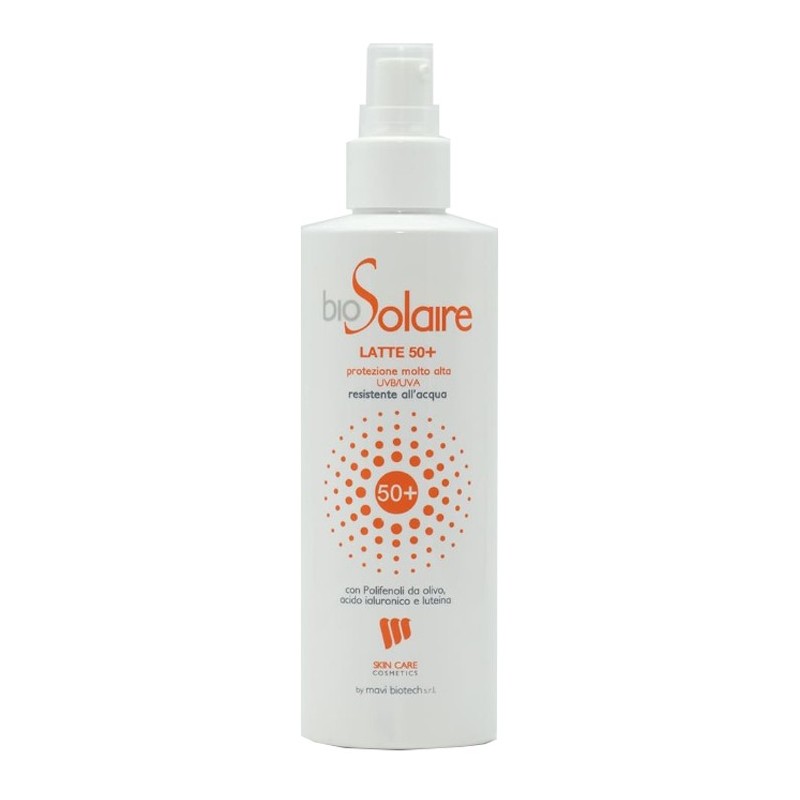 Biosolaire latte 50+ protezione molto alta 200 ml Biosolaire latte 50+ protezione molto alta 200 ml