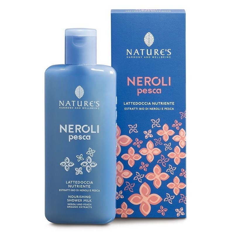 Nature's neroli e pesca latte doccia nutriente 200 ml