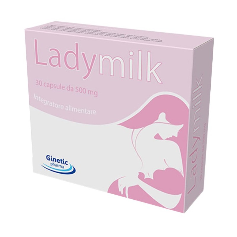Ladymilk 30 capsule da 500 mg Ladymilk 30 capsule da 500 mg