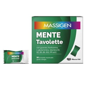 Massigen mente 30 tavolette masticabili