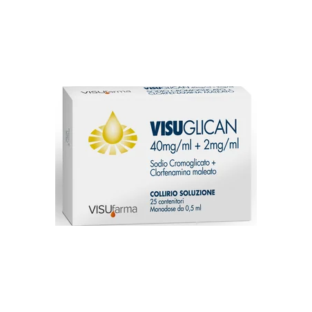 Visuglican 40mg/ml + 2mg/ml collirio, soluzione