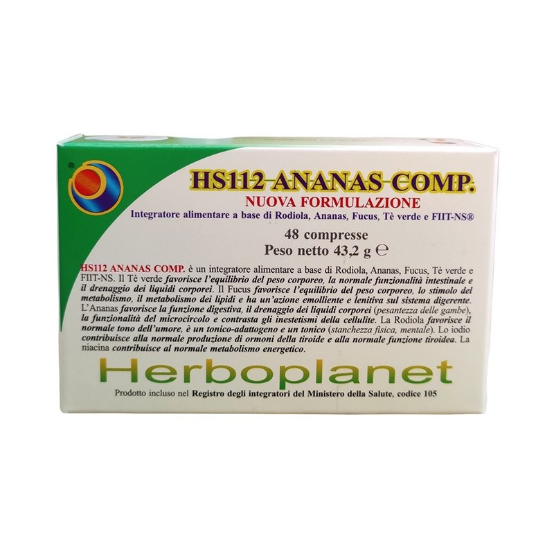 Hs112 ananas comp 48 compresse