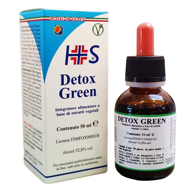 Detox green gocce 50 ml Detox green gocce 50 ml