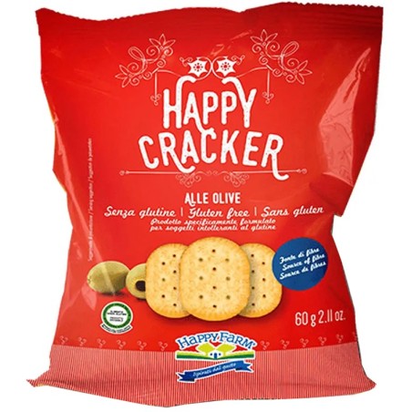 Happy farm cracker olive 60 g